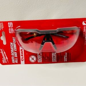 Milwaukee Anti-Fog Safety Glasses Clear Lens